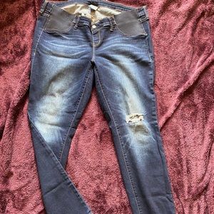 Old Navy Rockstar Side Panel Maternity Jeans